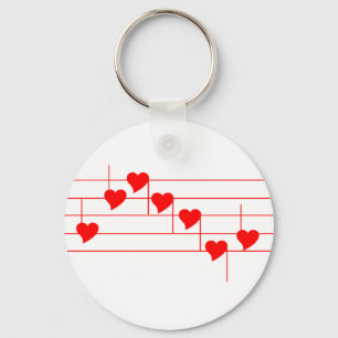 Llavero Notas de Love'n