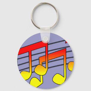 Llavero Notas Musicales