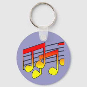 Llavero Notas Musicales