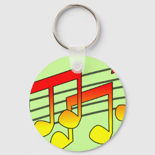 Llavero Notas musicales