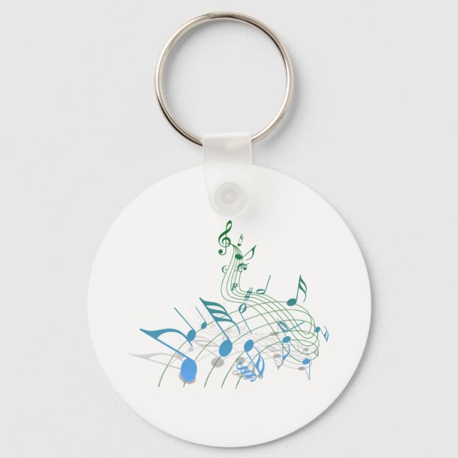 Llavero Notas musicales (Anverso)