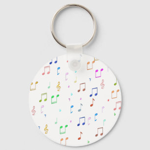 Llavero Notas musicales y símbolos