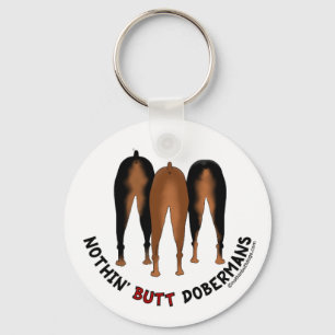 Llavero Nothin' Butt Dobermans