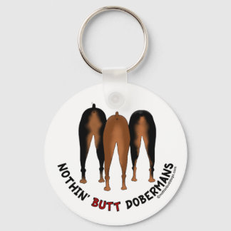 Llavero Nothin' Butt Dobermans