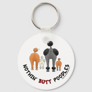 Llavero Nothin' Butt Poodles