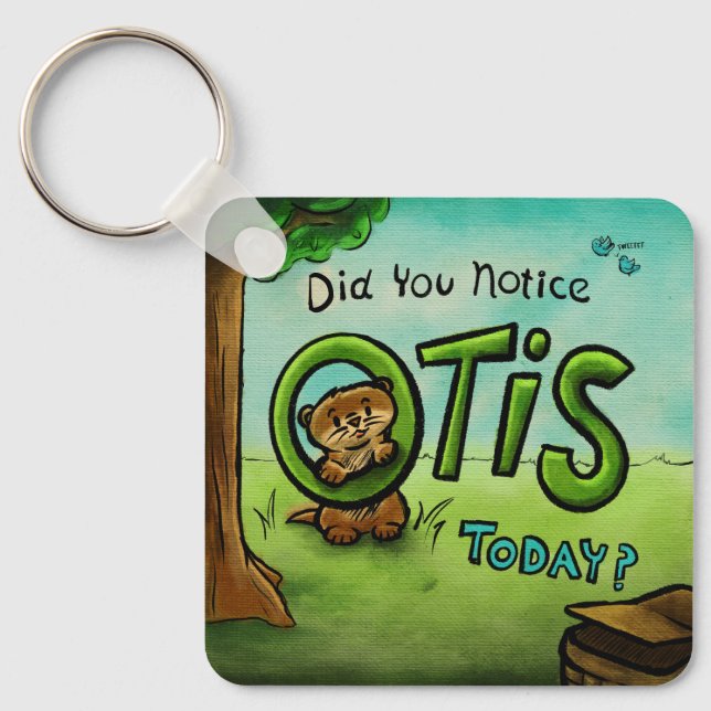 Llavero Notice Otis Keychain (Anverso)