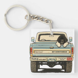 Llavero Notta Bear Hillbilly Terranova Camioneta Sti