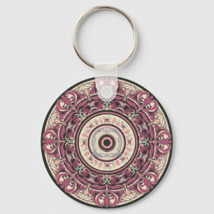 Llavero Nouveau Floral Mandala