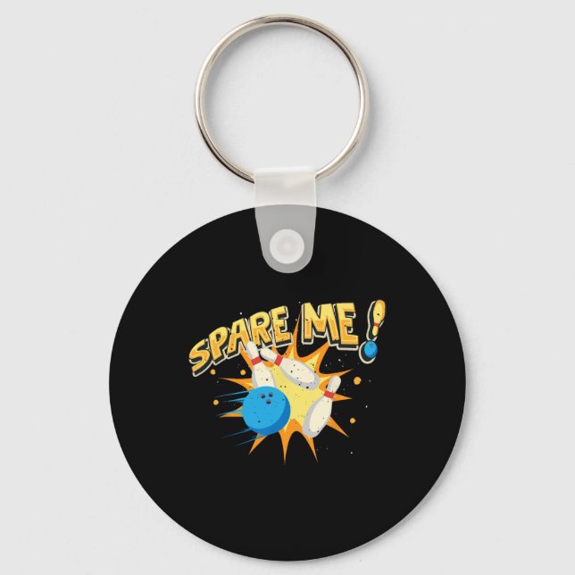 Llavero Novedad De Bolos De Guay Para Hombres Equipo De Bo (Anverso)