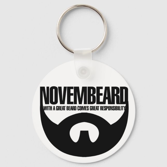 Llavero Novembeard para las barbas (Anverso)