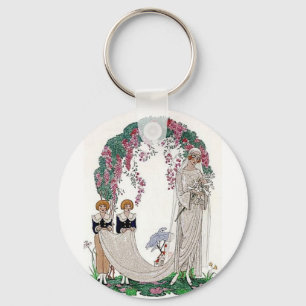 Llavero Novia Art Deco