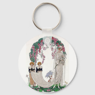 Llavero Novia Art Deco