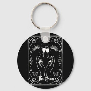 Llavero Novia de Coven Gótico y Brujo Tarot Halloween Solt
