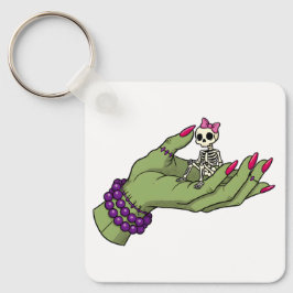 Llavero Novia de Frankenstein con Skeleton Bow