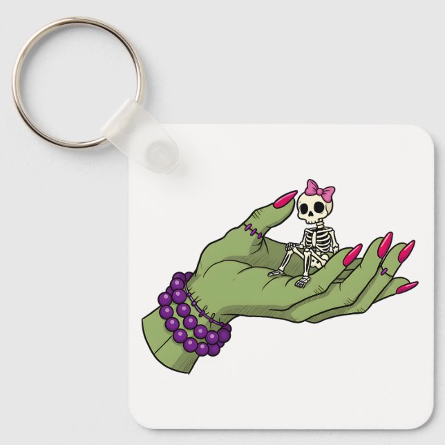 Llavero Novia de Frankenstein con Skeleton Bow (Anverso)