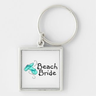 Llavero Novia de la playa (flip-flop)