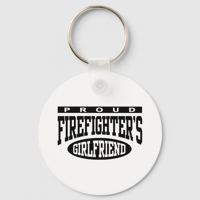 Llavero Novia del orgulloso bombero (Anverso)