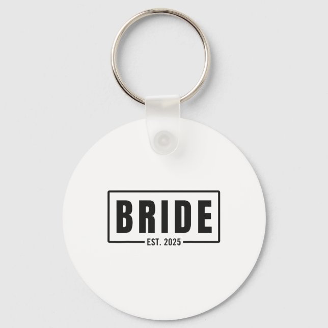 Llavero Novia Est. 2025 Future Wife Engagement Bacheloret (Anverso)