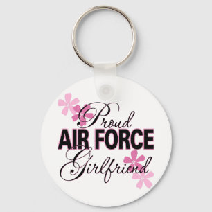 Llavero Novia orgullosa de la fuerza aérea