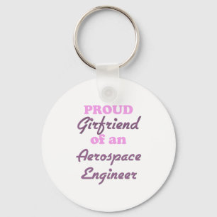 Llavero Novia orgullosa de un ingeniero aeroespacial