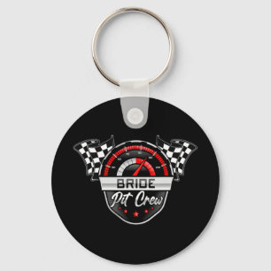 Llavero Novia Pit Crew Race Car Birday Party Mating Fa