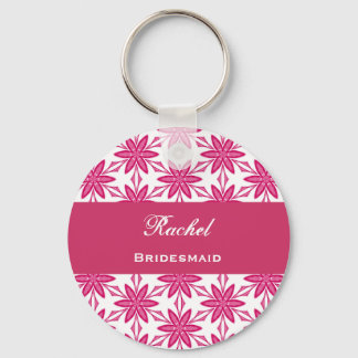 Llavero Novia Wedding Favor Estrella Rosa Flores V023