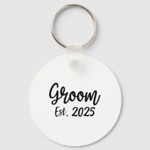 Llavero Novio Est. 2025 Fiesta de compromiso de boda de ho