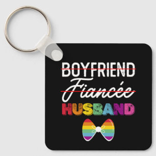 Llavero Novio prometido esposo matrimonio gay novio LGBTQ