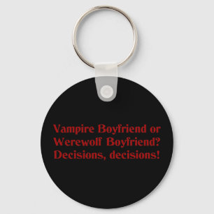 Llavero Novio vampiro o novio hombre lobo