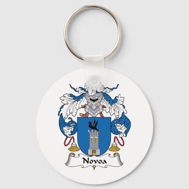 Llavero Novoa Family Crest (Anverso)