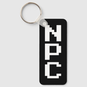 Llavero NPC - Carácter no reproducible