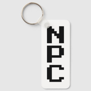 Llavero NPC - Carácter no reproducible