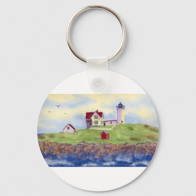 Llavero Nubble Light House York Maine (Anverso)