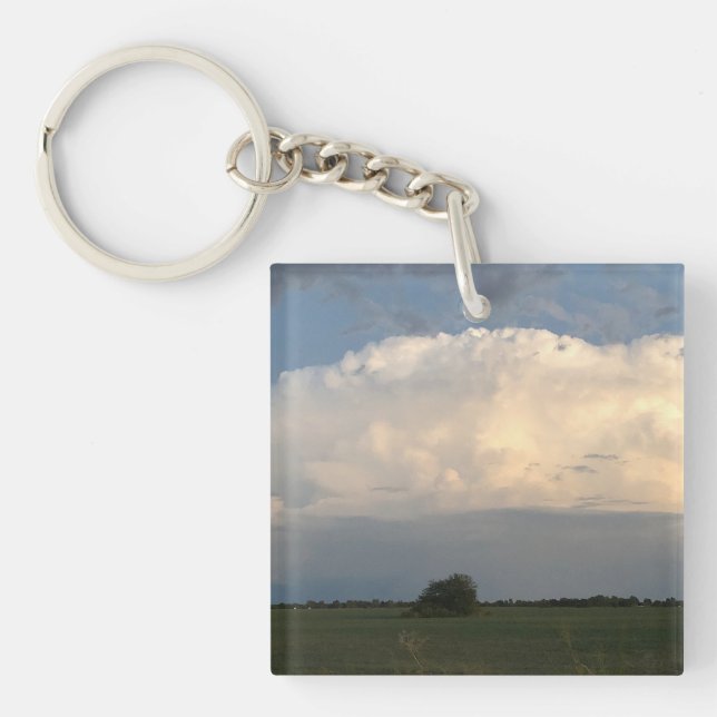 Llavero Nube de tormenta (Frente)