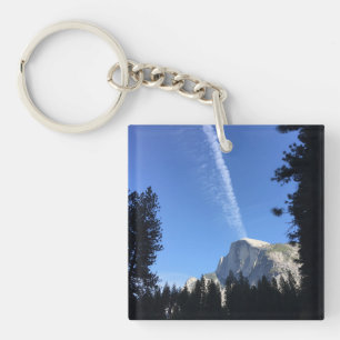 Llavero Nube en el acantilado Yosemite azul fotografía en 