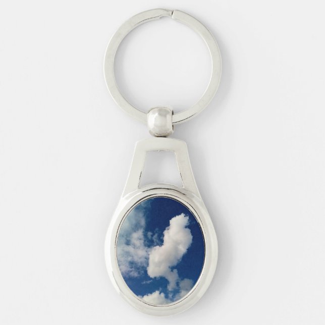 Llavero Nube horizontal (Anverso)