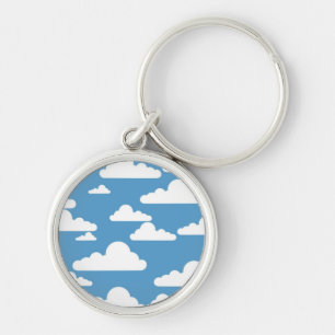 LLAVERO NUBES BLANCOS