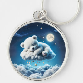 Llavero Nubes de oso sueño luna sueño animal sueño
