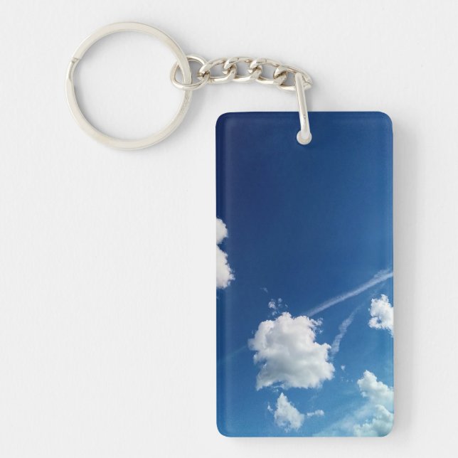 Llavero Nubes pequeñas, en la luz (Frente)