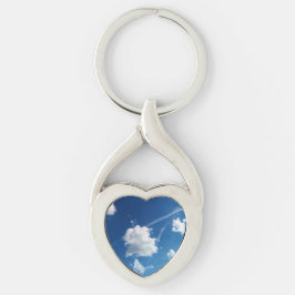 Llavero Nubes pequeñas, en la luz