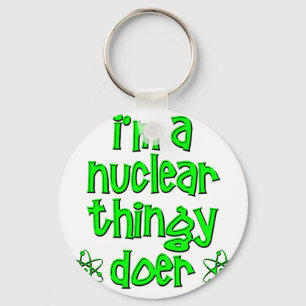 Llavero nuclear divertido