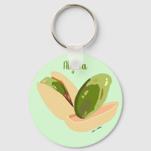 Llavero Nueces de Pistachio personalizadas