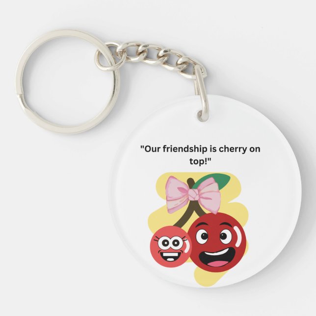 LLAVERO NUESTRA CITA DE AMISTAD (Frente)