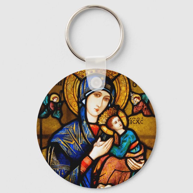 Llavero nuestra dama de ayuda perpetua (Anverso)