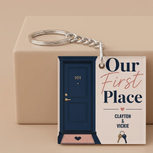 Llavero Nuestra primera casa nueva personalizada