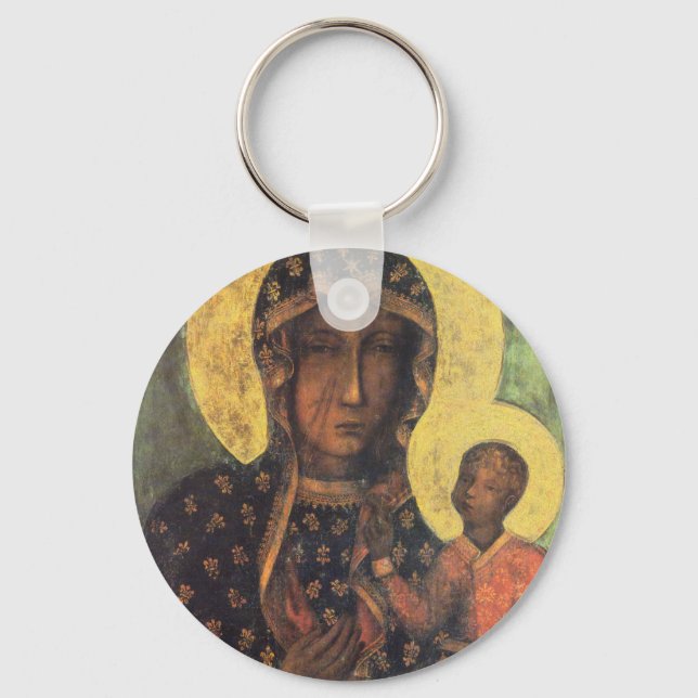Llavero Nuestra Señora de Czestochowa (Anverso)