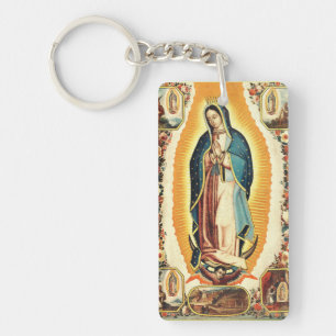 Llavero Nuestra Señora De Guadalupe Arte Radiante