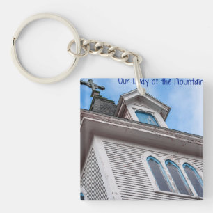 Llavero Nuestra Señora de la Cadena Acrílica de la Montaña