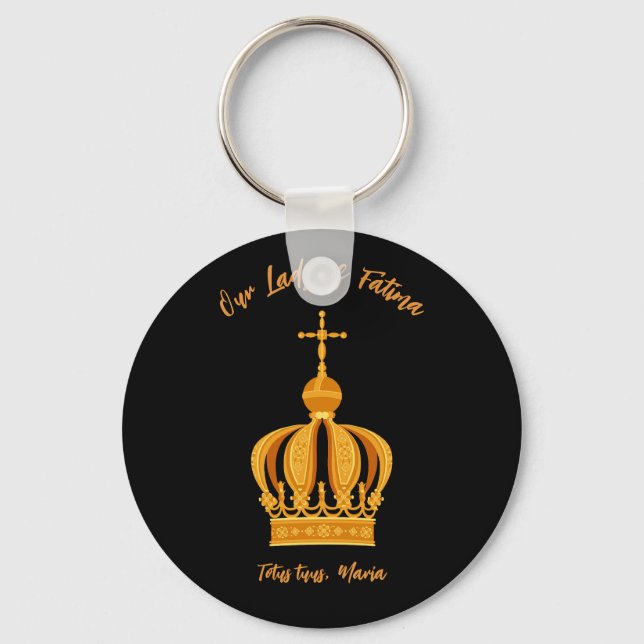 Llavero Nuestra Señora de la Corona de Fátima (Anverso)
