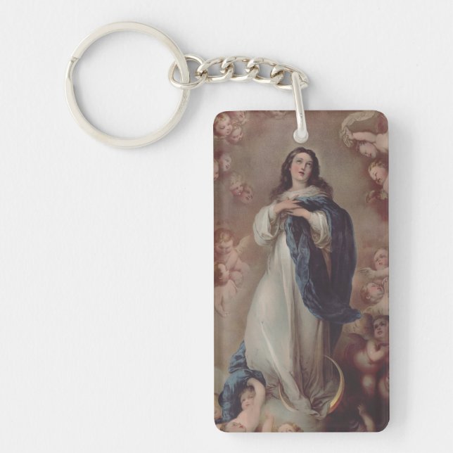 Llavero Nuestra Señora de la Inmaculada Concepción Arte (Frente)